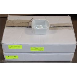 24 SMALL CERAMIC SUGAR HOLDERS FOR PACKETS