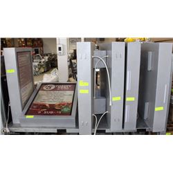 24-16OZ SHOCK TOP BEER GLASSES