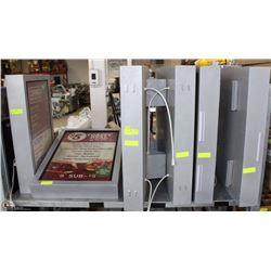 24-16OZ SHOCK TOP BEER GLASSES