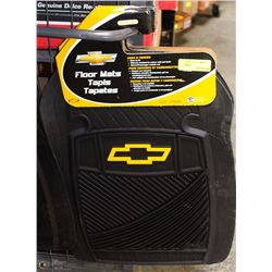 SET OF 2 CHEVROLET CAR MATS