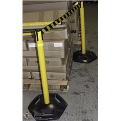 PAIR(*2 ONLY*) OF TENSA-BARRIER POSTS