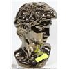 Image 1 : BRONZE COLOR CERAMIC  HEAD STATUE
