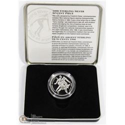 1998 STERLING SILVER 50 CENT