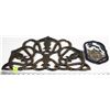 Image 1 : TWO IRON WALL HANGINGS