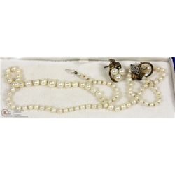VINTAGE ESTATE STRING OF CULTURED PEARLS COMES W/