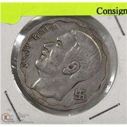 1933 ADOLF HITLER NAZI COIN