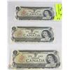 Image 1 : 3- 1973 $1 REPLACEMENT NOTES