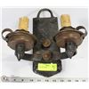Image 1 : CAST IRON SCONCE /LAMPS