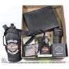 Image 1 : LOT OF HARLEY DAVIDSON ITEMS INCL WATER BOTTLE,