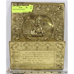 BRASS ENVELOPE HOLDER