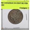 Image 1 : 1966 CANADIAN 50 CENT SILVER COIN