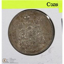 1959 CANADIAN 50 CENT SILVER COIN
