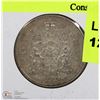 Image 1 : 1963 CANADIAN 50 CENT SILVER COIN