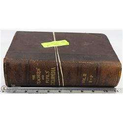 ANTIQUE THE TEACHERS AND PUPILS ENCYCLOPEDIA