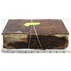 Image 1 : ANTIQUE 1840 GERMAN BIBLE INTACT