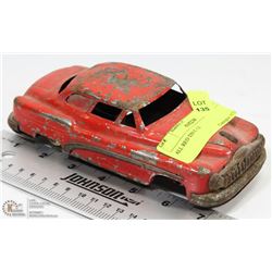 ALL RED TIN CAR
