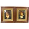 Image 1 : PAIR OF VINTAGE PORTAIT PICTURES