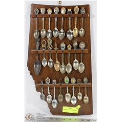SPOON HOLDER WITH 24 SPOONS