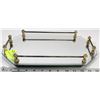 Image 1 : OVAL MIRROR VANITY  TRAY