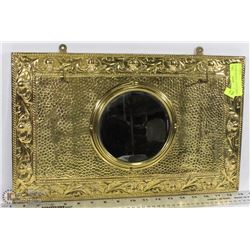 BRASS ANTIQUE HANGING MIRROR