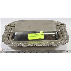 SILVER PLATED  HIGH DISH