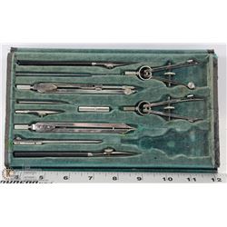 ANTIQUE COMPASS SET