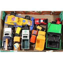 BOX OF COLLECTIBLE TONKA AND BUDDY L CARS
