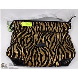 ZEBRA PRINT SHOULDER BAG