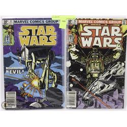 LOT OF 2 STARWARS COMICBOOKS #51 AND #52