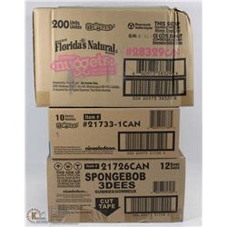 3 ASSORTED CASES OF PAST EXPIRED CANDY