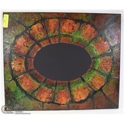 18" X 18" DECORATIVE PAINTING