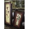 Image 1 : PAIR OF FRAMED FLORAL PICTURES