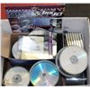Image 1 : BOX FULL OF NEW DVD-Rs & CD-Rs INCLUDING