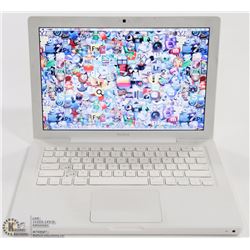 APPLE WHITE MACBOOK W OSX MAVERICKS