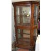Image 1 : VINTAGE DISPLAY CABINET 46"X15"X77"H