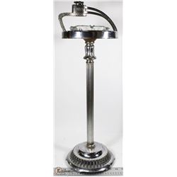 ART DECO METAL FLOOR STANDING ASHTRAY