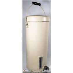 1940'S DALLARDS METAL CREAM CAN