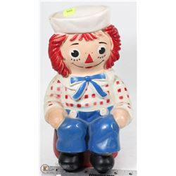 VINTAGE RAGGEDY ANDY COIN BAG