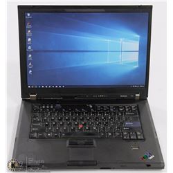 LENOVO THINKPAD T61 LAPTOP W/ WIN 10/ MS OFFICE 2016