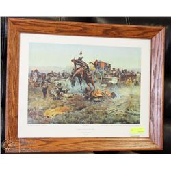 VINTAGE CAMP COOKS TROUBLE BY CHARLES M RUSSELL