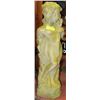 Image 1 : 32" GREEN WOMAN STATUE