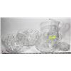 Image 1 : COLLECTION OF PINWHEEL CRYSTAL BOWLS & PITCHER