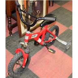 SCOUTS BIKE WITH TRAINING WHEELS