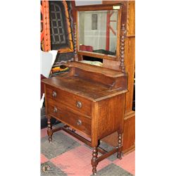 ANTIQUE VANITY DRESSER ALL ORIGINAL