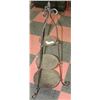 Image 1 : WROUGHT IRON 3 TIER PLANT STAND 40"TALL X 14"W