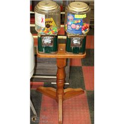 VINTAGE DUAL BEAVER CANDY DISPENSER