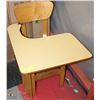 Image 1 : VINTAGE WOODEN SCHOOL CHAIR