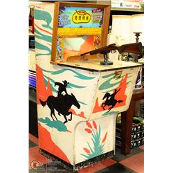 2)PONY EXPRESS RIFLE GAME KEYS ON TAG #201