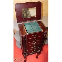 7)JEWELLERY BOX 35"H