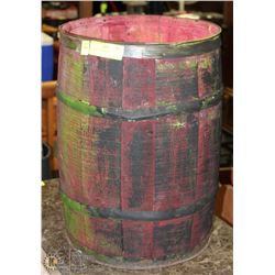 VINTAGE 18"  NAIL KEG